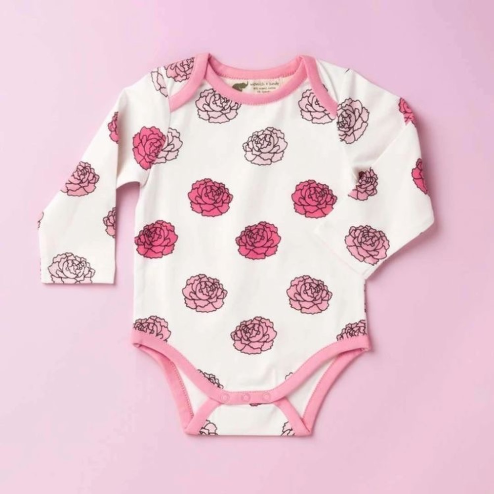 Monica + Andy Baby Long Sleeve Bodysuit - 0-3 months